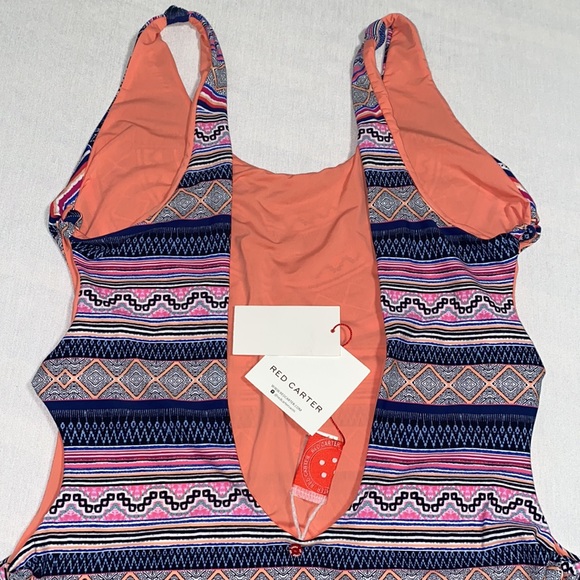 Red Carter Boho Festival One Piece L - Picture 5 of 11